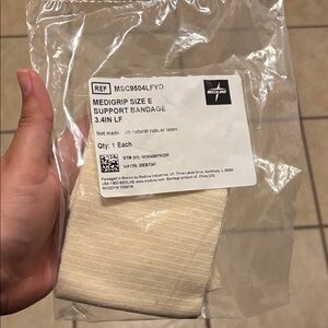 Medline Beige Support Bandage Size E - Comfortable Compression
